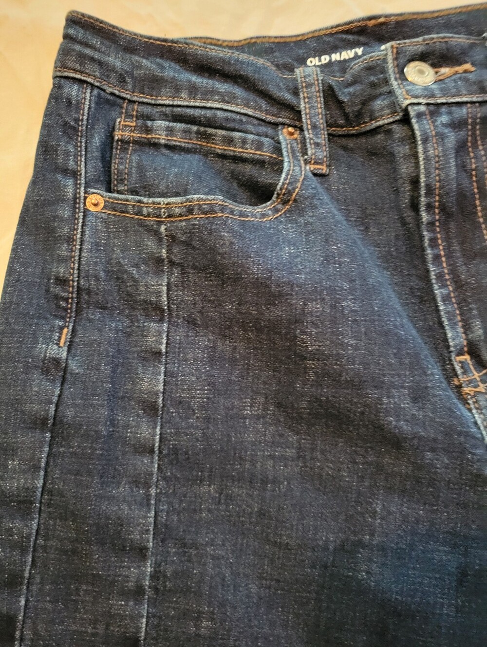Old Navy Women's Size 6 Barrel Leg With Side Seams High-Rise Ankle Jeans - Picture 9 of 9